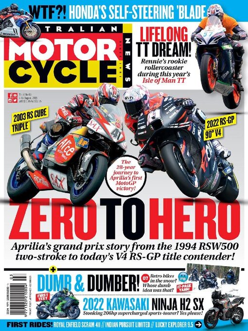 Title details for Australian Motorcycle News by Citrus Media Digital Pty Ltd - Available